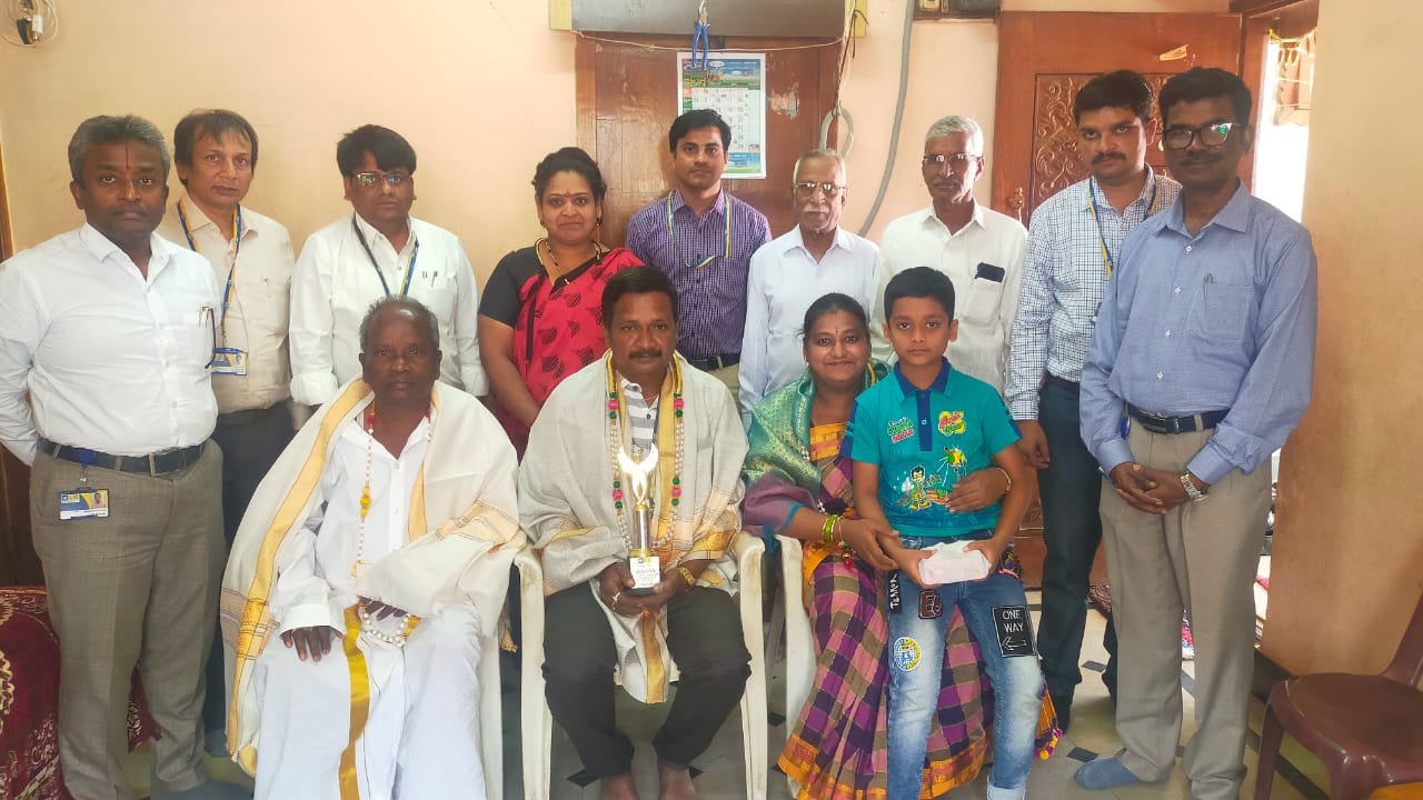 HONOURING AT HOUSE WITH SDM MM MS AND BM